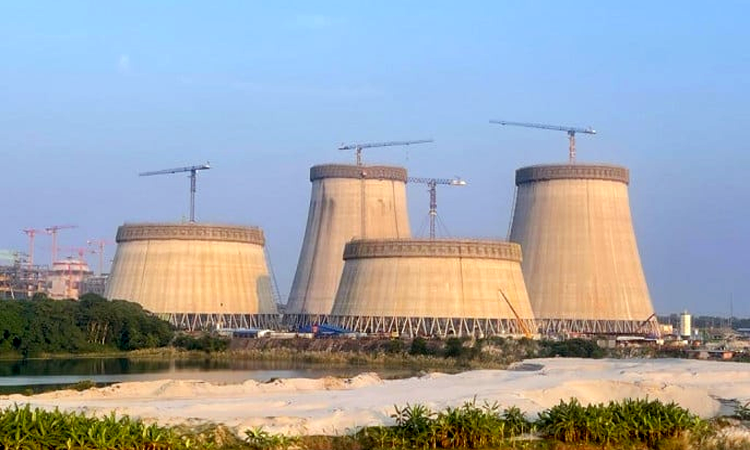 রূপপুর পরমাণু বিদ্যুৎ কেন্দ্রে পরমাণু জ্বালানি হস্তান্তর অনুষ্ঠান